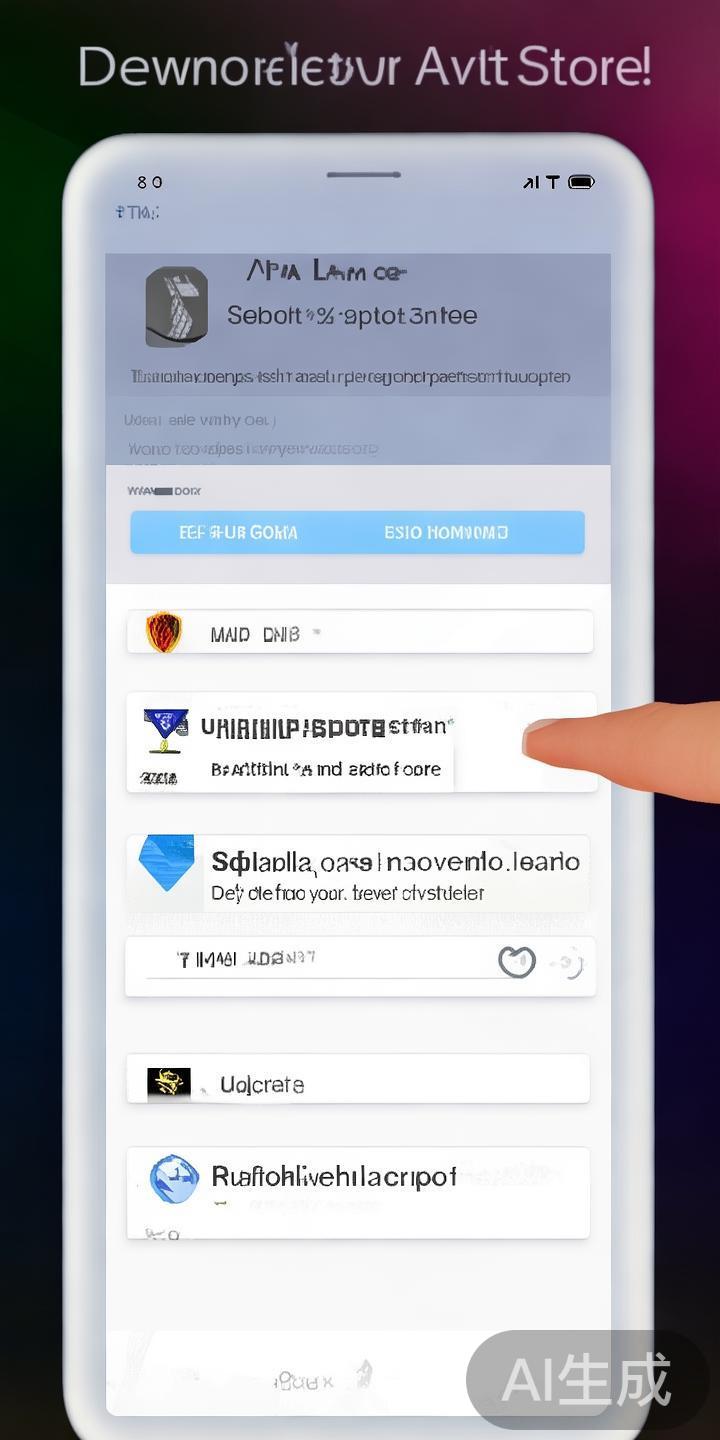 1.通过App&nbsp;Store下载
步骤一：打开Ap