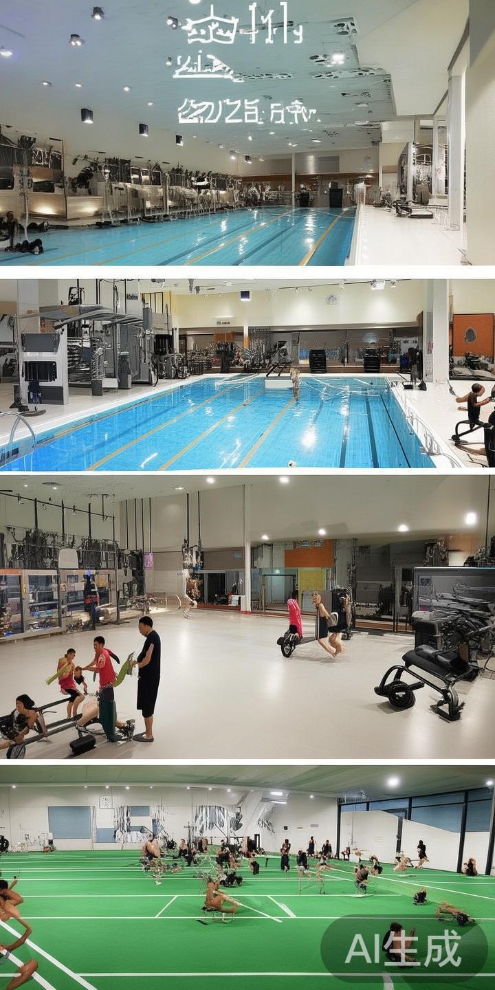 活动内容：场馆内设施丰富，包括游泳池、健身区、羽毛